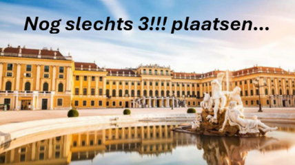 Wenen- nog slechts 2 plaatsen (1 koppel of twee individuen)!!!